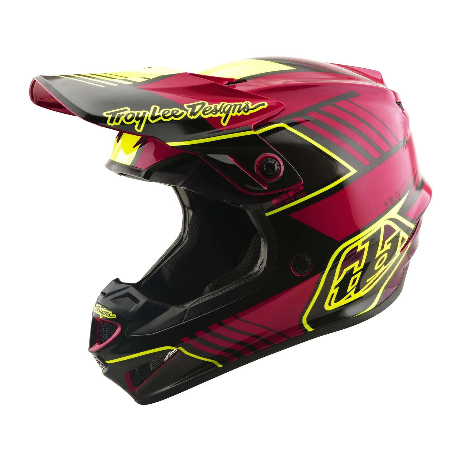 Troy Lee Designs Spring 2026 MX Youth GP PRO Segment Helmets Fushia